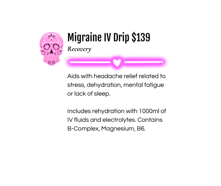 Migraine IV Drip
