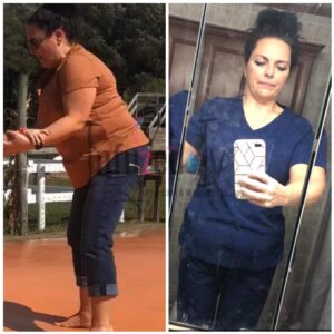 kristen weight loss at infuzed iv bar with semaglutide