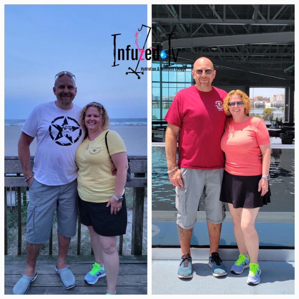 Mary Beth weight loss results at infuzed iv bar in dubois with tirzepatide