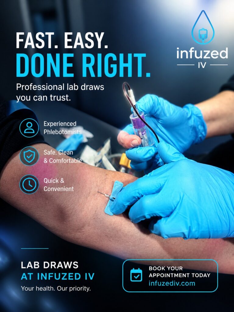lab services at Infuzed IV